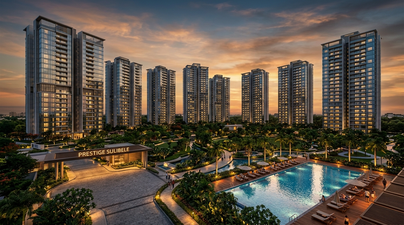 Prestige Sulibele floor plans and brochure